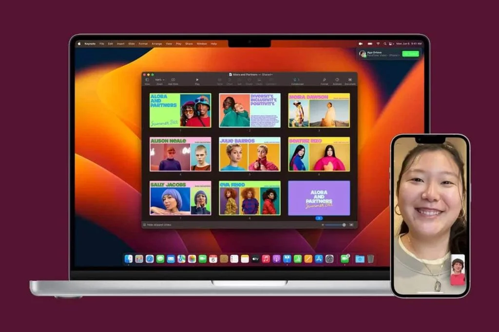 Handoff arrive sur FaceTime avec macOS Ventura.