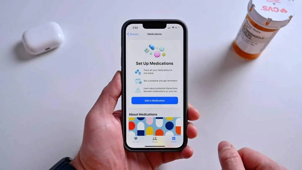 Médicaments dans iOS 16.