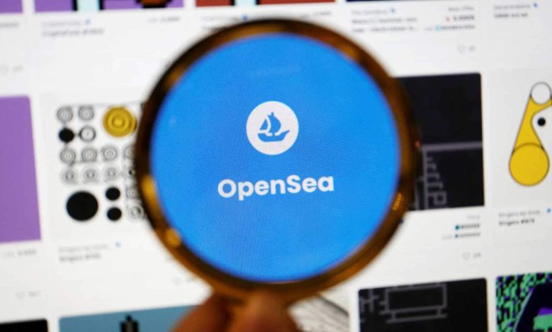 La plateforme d'OpenSea est l'une des plus grandes places de marché NFT sur Internet.