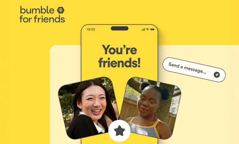 Bumble élargit son horizon avec une application indépendante pour amis