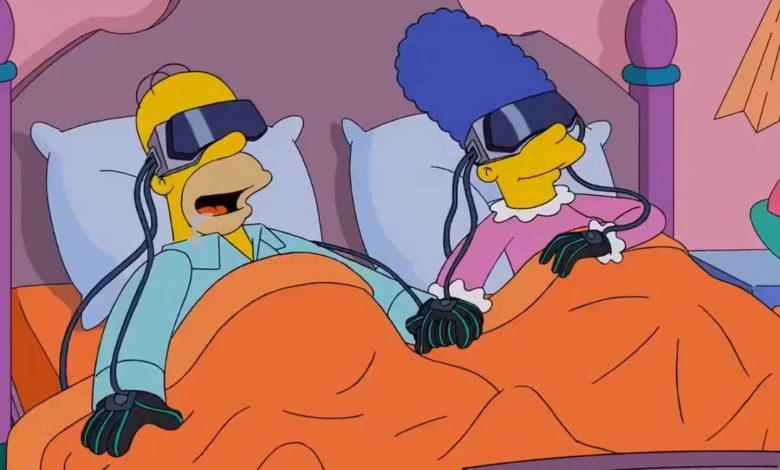 L'épisode viral des Simpson annonçant les Apple Vision Pro fait sensation