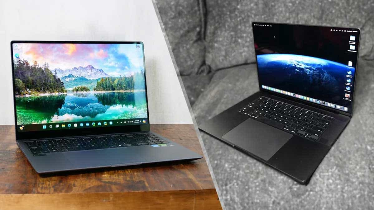 Samsung Galaxy Book 4 Ultra vs MacBook Pro 16 pouces : quel est l'ordinateur portable haut de gamme qui l'emporte ?