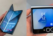 Deux smartphones pliables Samsung Galaxy : le Galaxy Z Fold6 à gauche et le Galaxy Z Flip6 à droite, chacun affichant son écran.