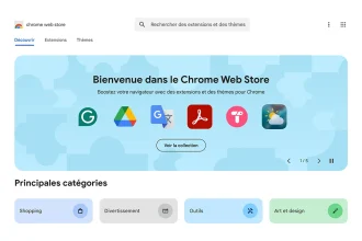 Interface du Chrome Web Store affichant des extensions ciblées par des hackers.